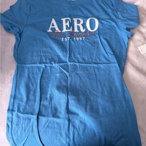 Aeropostale Blue Short Sleeve Tee